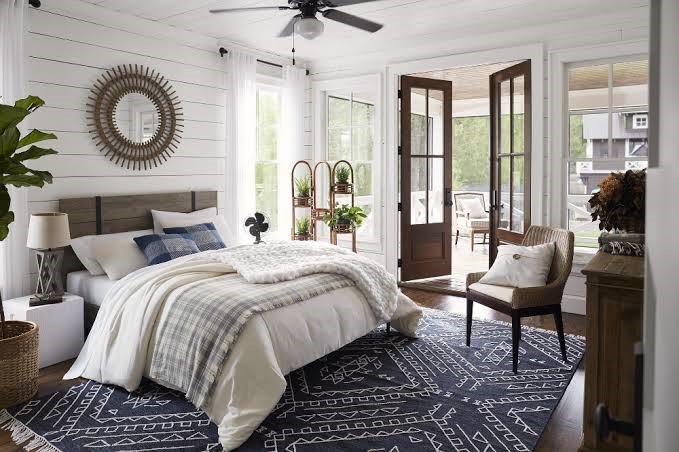 spray painting bedroom